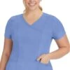 Women's Jordan Mock Wrap Solid Scrub Top -1 1 hh 2172 650