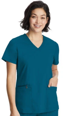 Clearance Women's Jolene Solid Scrub Top