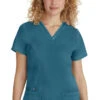 Women's Jasmine V-Neck Stretch Solid Scrub Top -1 1 hh 2278 650