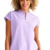 Women's Sandy Zip Mandarin Collar Scrub Top -1 1 hh 2286 650