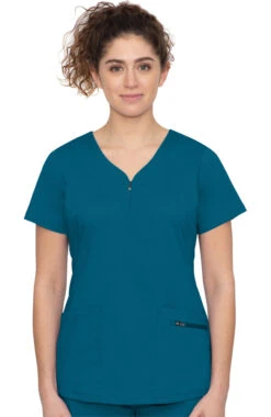 Clearance Women's Jeni Solid Scrub Top