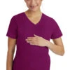 Women's Mila Maternity Solid Scrub Top -1 1 hh 2510 650