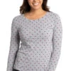 Clearance Women's Mackenzie Pink & Heathered Geo Print Underscrub -1 1 hh g5051 printclearancegep 650