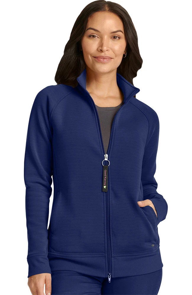 Women's Karma Scrub Jacket 3 Women's Karma Scrub Jacket