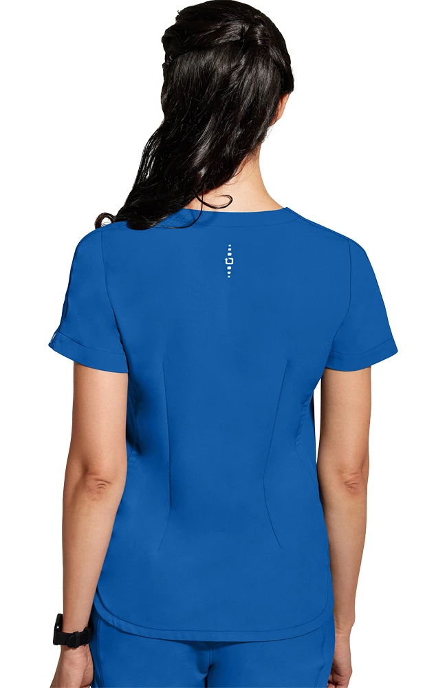 Women's Skyler V-Neck Scrub Top 4 Women's Skyler V-Neck Scrub Top - Image 2
