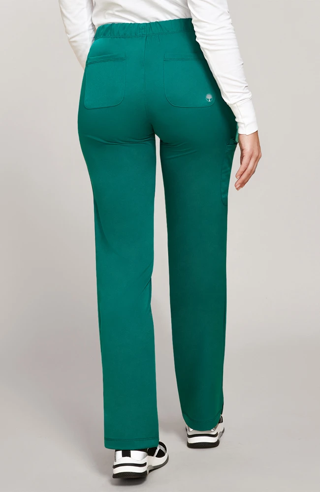 Women's Rebecca Drawstring Flare Scrub Pant 4 Women's Rebecca Drawstring Flare Scrub Pant - Image 2