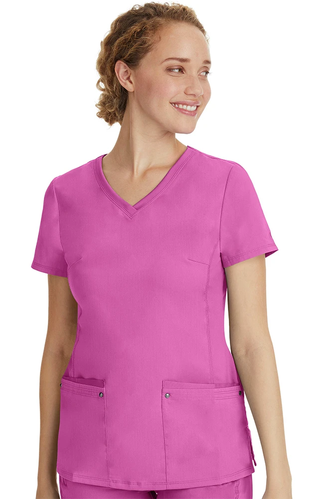 Women's Juliet V-Neck Yoga Scrub Top 5 Women's Juliet V-Neck Yoga Scrub Top - Image 3