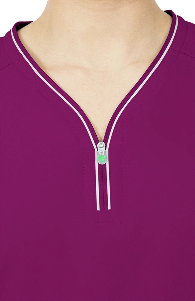 Clearance Women's Sonia Stretch Solid Scrub Top 5 Clearance Women's Sonia Stretch Solid Scrub Top - Image 3