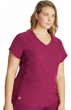Clearance Women's Serena V-Neck Solid Scrub Top -1 3 hh 2284 clearance 650