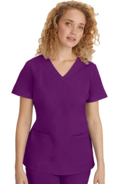 Women's Jill Solid Scrub Top -1 3 hh 2320 650