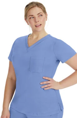 Women's Jada Solid Scrub Top -1 3 hh 2321 650