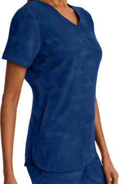 Women's Joy V-Neck Camo Scrub Top 10 Women's Joy V-Neck Camo Scrub Top -1 3 hh 2353 650