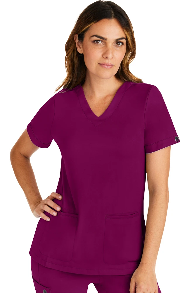 Clearance Women's Alana Solid Scrub Top 5 Clearance Women's Alana Solid Scrub Top - Image 3