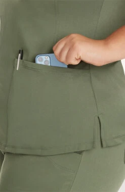 Women's Monica V-Neck Solid Scrub Top 8 Women's Monica V-Neck Solid Scrub Top -1 3 hh 2500 650