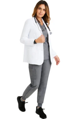 Women's Flo 29" Lab Coat 11 Women's Flo 29" Lab Coat -1 3 hh 5160 650