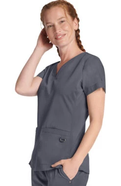 Women's Jean Scrub Top -1 3 hh hh600 650