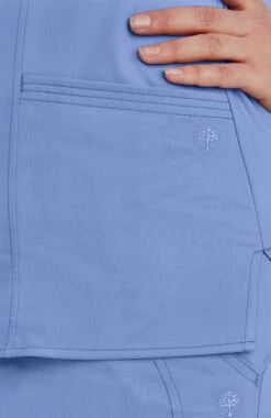 Women's Jordan Mock Wrap Solid Scrub Top -1 4 hh 2172 650