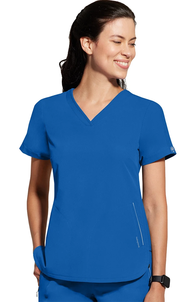 Women's Skyler V-Neck Scrub Top 6 Women's Skyler V-Neck Scrub Top - Image 4
