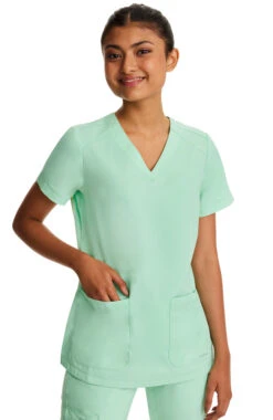 Clearance Women's Jill Solid Scrub Top -1 4 hh 2320 clearance 650