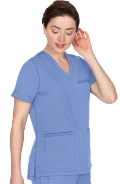 Clearance Women's Averie Solid Scrub Top -1 4 hh 2402 clearance 650
