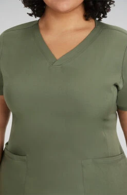 Women's Monica V-Neck Solid Scrub Top 9 Women's Monica V-Neck Solid Scrub Top -1 4 hh 2500 650