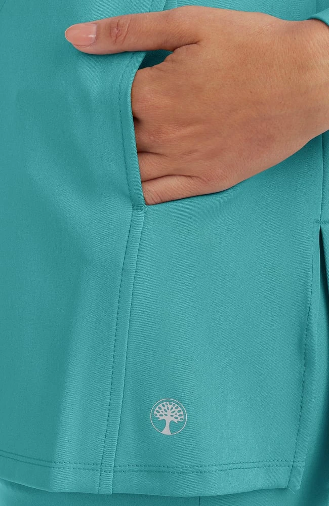 Women's Fatima Solid Scrub Top 6 Women's Fatima Solid Scrub Top - Image 4