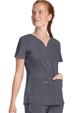 Women's Jean Scrub Top -1 4 hh hh600 650