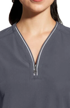 Women's Sonia Zip Y-Neck Scrub Top 13 Women's Sonia Zip Y-Neck Scrub Top -1 5 hh 2274 650