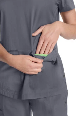 Women's Jean Scrub Top -1 5 hh hh600 650