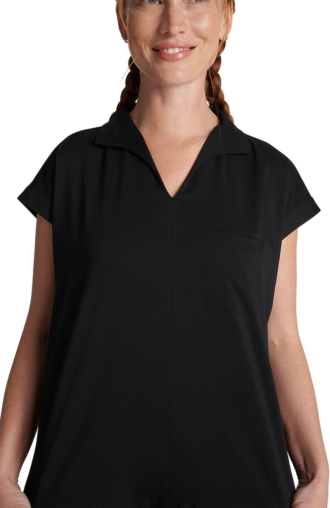 Women's Kiera Notch Collar Scrub Top 7 Women's Kiera Notch Collar Scrub Top - Image 5
