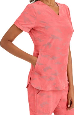 Clearance Women's Joy V-Neck Camo Scrub Top 14 Clearance Women's Joy V-Neck Camo Scrub Top -1 6 hh 2353 clearance 650