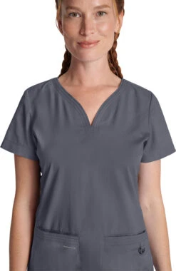 Women's Jean Scrub Top -1 7 hh hh600 650