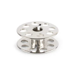 Bobbins For Juki, Consew & Tacsew Models - (DNU1541, 206RB, T111, 155) - Nickel - 10/Pack