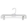 Plastic Skirt Hangers - 14" Length/ 4 5/8" Neck - 100/Box - Clear -1 hng104 1 main hng104 parent