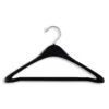 Wishbone Plastic Suit Hangers - 17" Length/ 3" Neck - 100/Box - Black 1 Wishbone Plastic Suit Hangers - 17" Length/ 3" Neck - 100/Box - Black -1 hng110bk 1 main hng110