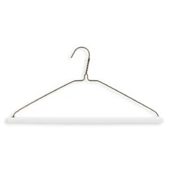 Trouser Guards Only For Metal Suit Hangers (HNG-107) - 16" - 2,500/Pack - White