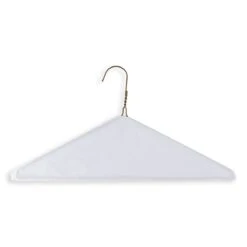 Commercial Grade Metal Cape Hangers - 16" Length/ 13 Gauge - 500/Box - Gold