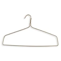 Commercial Grade Metal Drapery Hangers - 18" Length/ 11.5 Gauge - 250/Pack - Gold