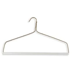Commercial Grade Metal Drapery Hangers W/ Tubes - 18" Length/ 11.5 Gauge - 200/Pack - Gold