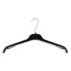 Custom Printed 17 1/4" Shirt Hangers W/Metal Hook - 400/Box - Black -1 hng1220bk 1 main hng1220