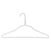 18" Metal Shirt Hangers - 14.5 Gauge - 500/Box - Galvanized -1 hng137 1 main hng137 parent