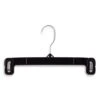 Long Neck Heat-Resistant Plastic Grip Hangers - 12" Length/ 4 1/4" Neck - 200/Pack - Black -1 hng2bk 1 main hng2bk parent