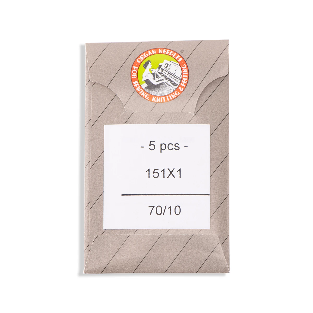 Organ Regular Point Industrial Machine Needles - Size 10 - TLx7, 151x7, MY1517, SY1265 - 5/Pack 3 Organ Regular Point Industrial Machine Needles - Size 10 - TLx7, 151x7, MY1517, SY1265 - 5/Pack