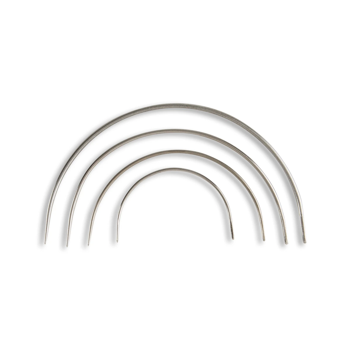 Osborne Assorted Curved Round Point Hand Needles - 4/Pack 4 Osborne Assorted Curved Round Point Hand Needles - 4/Pack - Image 2