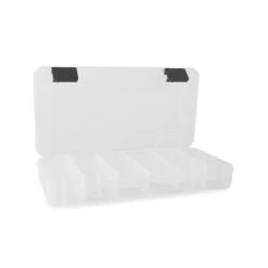 Tuff-Tainer Adjustable 18-Compartment Thread Box - 8 7/8" X 4 1/4" X 1 3/16" - Clear -1 prt20 4 alternate 0