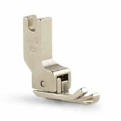 Right Compensating Narrow Sewing Machine Foot - 1/32"
