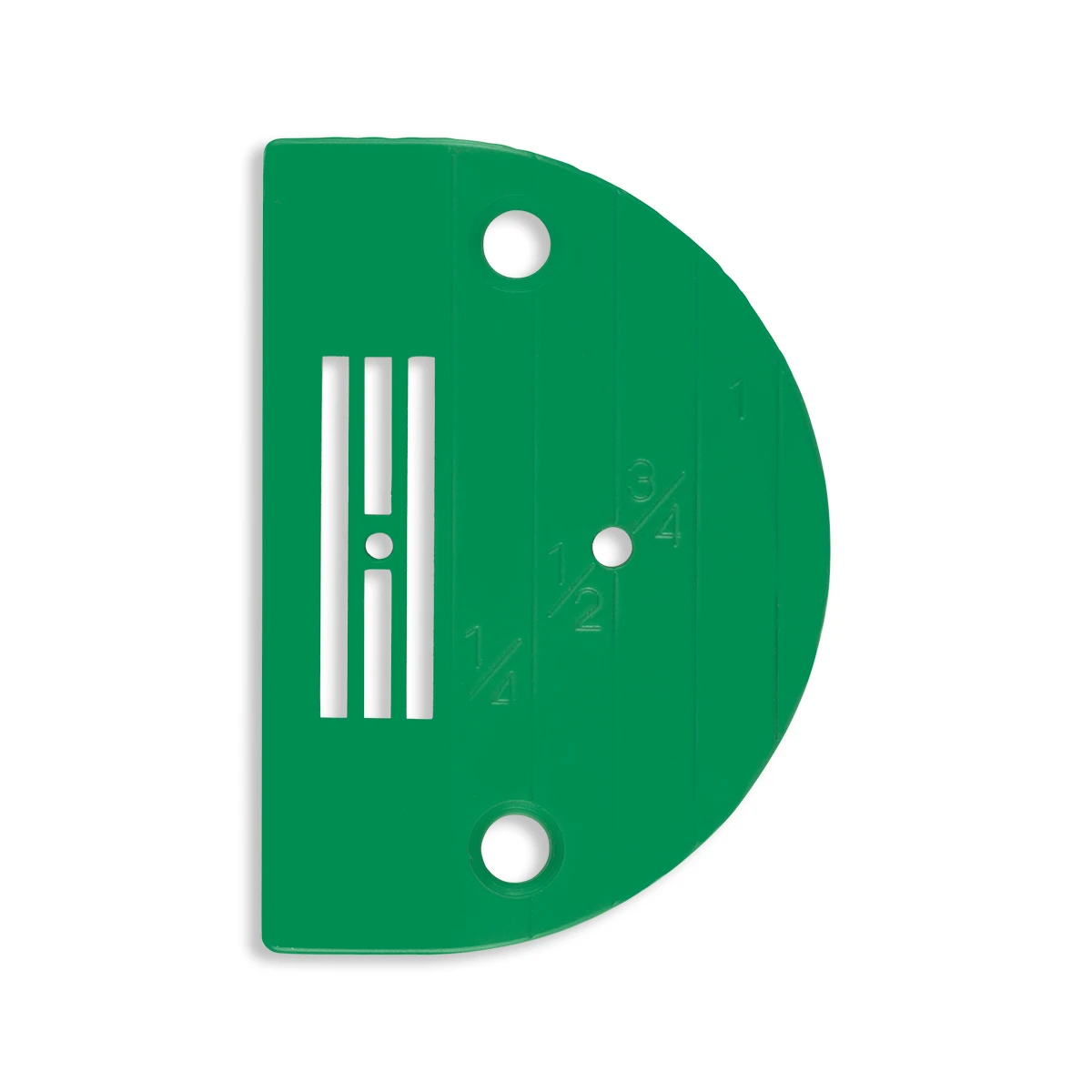 Regular Non-Stick Needle Plate W/ Line Gauge - Sewing Machine Parts - (52032LGT) 3 Regular Non-Stick Needle Plate W/ Line Gauge - Sewing Machine Parts - (52032LGT)