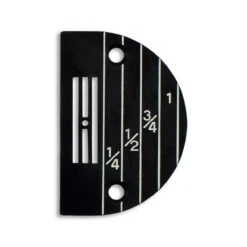 Regular Needle Plate W/ Line Gauge - Sewing Machine Parts - (143243LG)