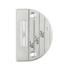 Regular Needle Plate W/ Line Gauge - Sewing Machine Parts - (147158 LG)