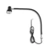Light-LED Swing Arm Table Mount Lamp W/ Flexible Neck - 31" - Black